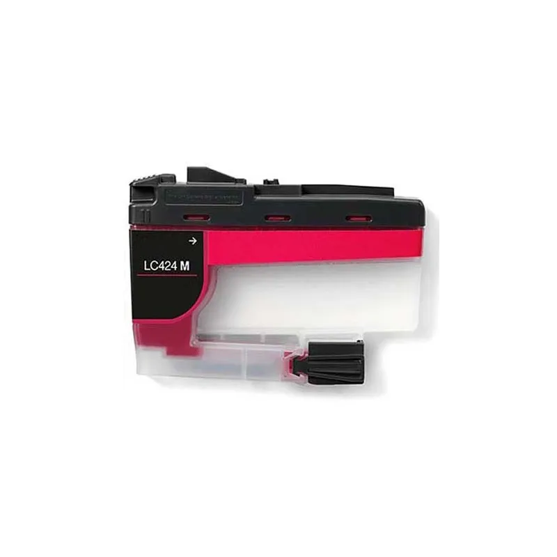 Tinteiro Brother Compatível LC424 XL Magenta