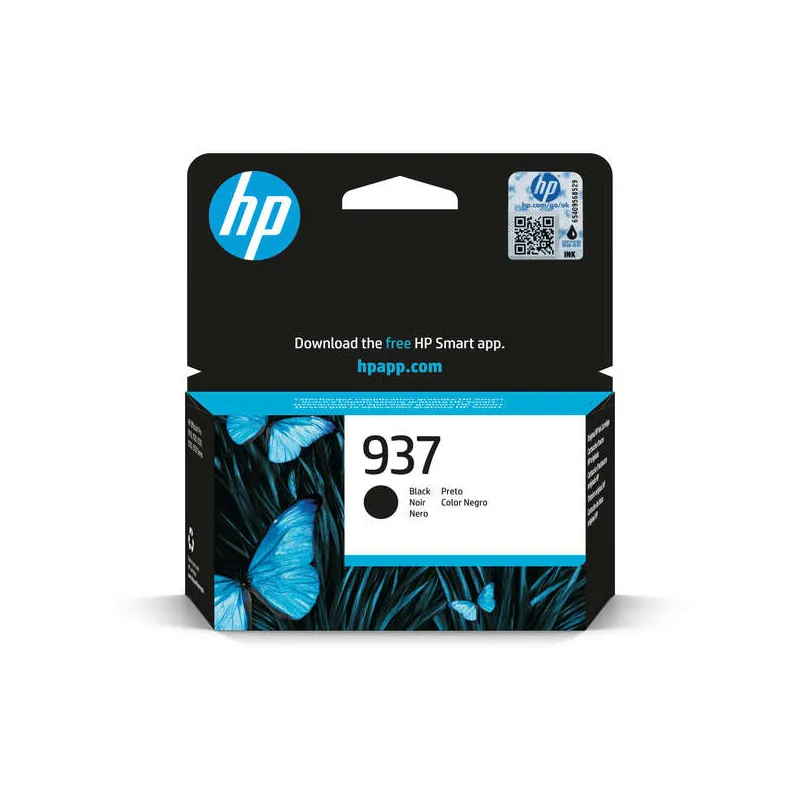 Tinteiro HP 937 Preto Original (4S6W5NE)