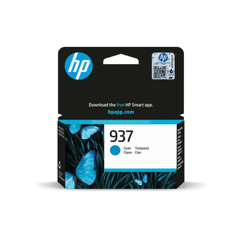Tinteiro HP 937 Azul Original (4S6W2NE)