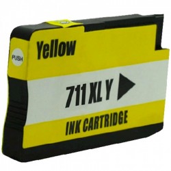 Tinteiro HP Compatível 711 Amarelo (CZ132A)