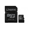 Cartão Kingston Micro SDHC 32GB Canvas Select 80R CL10 UHS-I Card + SD Adapter
