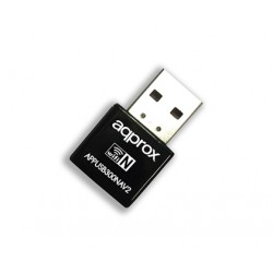 Approx Adaptador Nano USB Wireless N de 300Mbps - Chipset Realtek