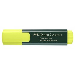Marcador Fluorescente FABER-CASTELL Amarelo 154807