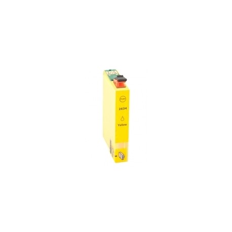 Tinteiro Epson Compatível 26 XL, T2634 amarelo